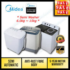 Paling kerap berlaku masalah mesin basuh auto tak boleh pusing dan mesin basuh bergegar ketika spin. Midea 6kg 7kg 8kg 9kg 11kg 13kg 15kg Semi Auto Washing Machine Mesin Basuh Shopee Malaysia