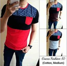 Model baju gamis batik kombinasi polos teranyar 2018.selamat datang di chanel kami, yang berisikan tentang tutorial hijab dan make up.buat kamu yg ingin. 3 Inspirasi Model Kaos Polos Pria Kombinasi 3 Warna Yang Cocok Dipadupadankan Dengan Celana Jeans