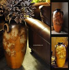 Tuscan Decor Alfresco Red Floor Vase Tuscan Decorating Rustic Vase Tuscan Style