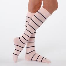 Travel Compression Socks Size L Reg Comrad Premium And Stylish Compression Socks For Everyday Wear Compression Socks Striped Knee High Socks Socks