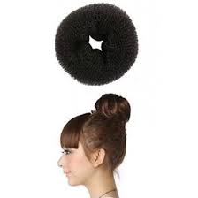 Spritz some hair spray to neaten the stray strands of hair, and to keep the bun in place for a longer duration. Donut Bun Style Hair Styling Pony Maker Buyon Pk