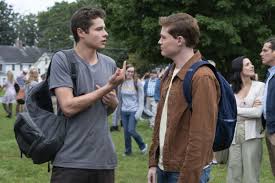 Toby Wallace Sean Berdy In The Society Sean Berdy Society On Set