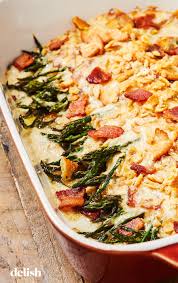 Cheesy Bacon Asparagus Casserole Is The Best Thing To Do To Asparagus Recipe Asparagus Casserole Asparagus Dishes Asparagus Casserole Recipes