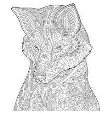 Free printable wolf coloring pages for adults and teens. Coloring Pages Wolf Vector Images Over 340