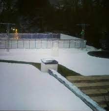 Louis Backyard Ice Rink And Fake Snow I Love One Direction Backyard One Direction