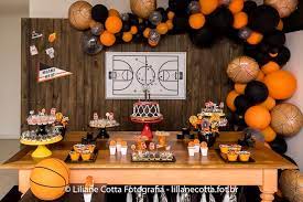 Awesome ideas for a full court basketball party! Kara S Party Ideas Basketball Birthday Party Kara S Party Ideas