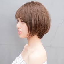 美シルエットにひとめぼれ 前下がりショートボブ12選 デジタルパーマ ボブ ショートボブ ボブ