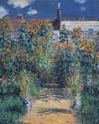 San giorgio maggiore at dusk. Monet S Study For The Artist S Garden At Vetheuil Shown With National Gallery Of Art Painting For First Time Alain R Truong