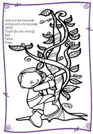 Jack and the beanstalk giant coloring page. Jack And The Beanstalk Writing And Coloring Page By Fine Things Tpt