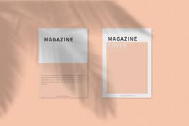 A4 Magazine Cover Mockup 10 Psd File In 2020 Magazine Cover Poster Mockup Magazine Mockup