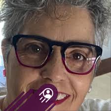 What stitch is used for the clouds in the work in progress by Ironna Hoppa?