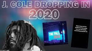 The crowd were also given posters to wave bearing 'the fall off 2020' graphics. J Cole Teases New Album The Fall Off Dropping In 2020 Youtube