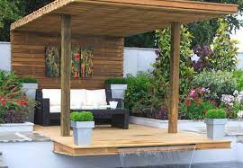 Seating areas such as benches and picnic tables. Outdoor Rooms Kitchens Cheshire Evergreen Cheshire Ltd
