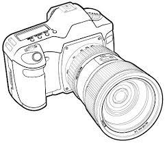photo camera 7 objects printable coloring pages in 2021 drawing tattoo design sketches nice little town 6 livre de coloriage