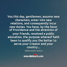 William Samuel Johnson Quotes Idlehearts