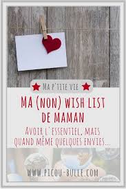 Ma Non Wish List De Maman Tag Maman Etre Maman Maternite