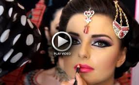 Learn How To Apply Asian Bridal Makeup By This Very Simple And Easy Asian Bridal Makeup Video Tutori Bridal Makeup Videos Asian Bridal Makeup Engagement Makeup