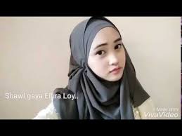 Sebenarnya, nak pakai baju kurung ala raja permaisuri agong ini senang sahaja! Tutorial Shawl Elfira Loy Natasyaixani Youtube