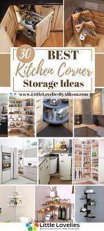 And most of the time, besides having a light or a chair, the space virtually goes unused. 30 Kitchen Corner Storage Ideas Kitchen Design Diy