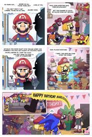 Mario S Midlife Crisis Everyone Is Home By Wooden Plank Studios Super Smash Brothers Ultimate Smash Bros Funny Super Smash Bros Memes Super Smash Bros Brawl