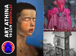 Belivanaki Lila Painter at Sianti Gallery