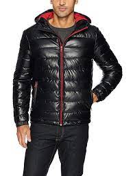 Cole Haan Signature Men S Hooded Faux Leather Jacket Leather Jackets Online Faux Leather Jackets Leather Jacket Men