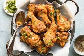 Baked Salt Vinegar Chicken Wings No Spoon Necessary In 2020 Salt And Vinegar Wings Recipe Chicken Wings Recipes