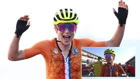 Annemiek van vleuten of the netherlands has won the women's individual time trial in spectacular fashion, finishing the 22.1km race in 30:13.49, a full 56.47 seconds ahead of switzerland's marlen reusser. A7shybvr28cdfm