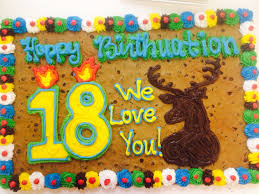 18th Birthday Cookie Cake Ideas Pin On Cookie Cakes