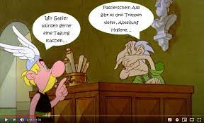 Dann versucht asterix sie mit den eigenen waffen zu schlagen und wünscht den passierschein a39 der im neuen rundschreiben b65 festgelegt worden sei. Passierschein A38 Ermoglicht Tagungen Bis 100 Personen Pt Magazin
