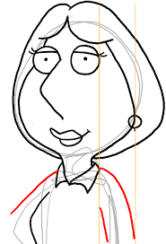 Lois Family Guy Head Stencil Google Search Cartoon Drawings Animation Drawing Sketches Drawings