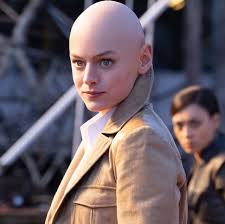 In "Deadpool and Wolverine" (2024) The main villain Cassandra Nova has been  bald all her life despite her twin Charles Xavier only becoming bald after  the main villain of "X-men: Apocalypse", Apocalypse,