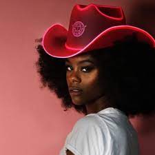 Neon Light Up Pink Cowgirl Hat Pink Cowgirl Hat Pink Cowgirl Cowgirl Hats