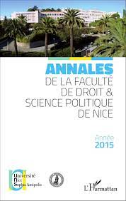 La brasserie magnan local business 06200 nice. Amazon Fr Annales De La Faculte De Droit Et Science Politique De Nice Strickler Yves Collectif Livres