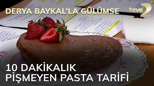 derya baykal la gulumse 10 dakikalik pismeyen pasta tarifi youtube pasta tarifleri tatli gida