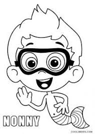 Free Printable Bubble Guppies Coloring Pages For Kids In 2020 Bubble Guppies Coloring Pages Halloween Coloring Bubble Guppies Birthday Party