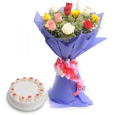 Cake and flowers delivery in delhi. Buy Or Send Stem Florists Online Getbestflowers
