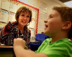 February's award-winning teacher goes the extra mile