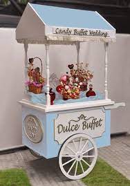 Como Hacer Un Carrito De Chuches Buscar Con Google Candy Cart Candy Buffet Wedding Ice Cream Cart