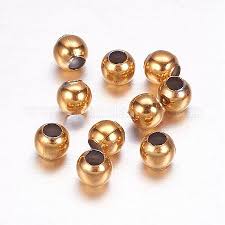 Gold Plated Stainless Steel Hoops, Earring Findings For Jewelry Making