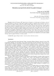 * fiecare stat schengen este responsabil de controlul frontierelor sale externe. Pdf Romania Si Perspectivele AderÄrii La SpaÅ£iul Schengen M M Academia Edu