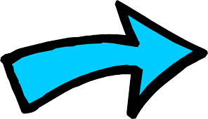 2980 Illustration Of A Blue Curved Right Arrow Or Png 3 996 2 308 Pixels Gambar Latar Belakang Panah