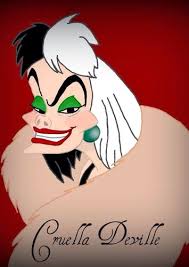 Fan Casting Lacy Hardesty as Cruella De Vil in Disney villain
