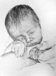Get ideas for baby names or discover your own name's history. Newborn Baby Drawings In Pencil Newborn Baby