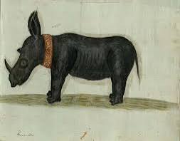 A Rhinoceros Fight at Baroda before the Prince of Wales -… — PICRYL - Public Domain Media Search Engine