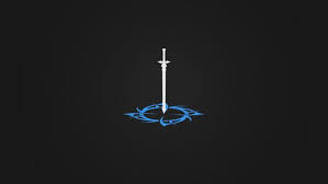 The great collection of black anime wallpaper for desktop, laptop and mobiles. Minimalism Sword Black White Anime Hd Wallpapers Desktop And Mobile Images Photos