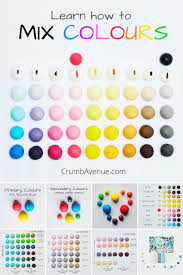 Easy To Follow Cake Topper Tutorials Tutorials Mixing Colours Color Mixing Color Mixing Chart Polymer Clay Jewelry Diy