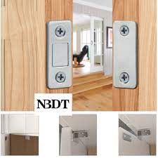 Shop for narrow kitchen cabinet online at target. 20pcs Steel Rectangle L Shaped Thin Magnet Door Catch Furniture Cabinet Sliding Closet Silver Matte Black Cabinet Catches Aliexpress