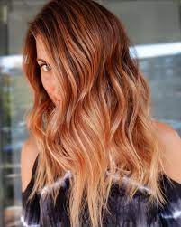 “just peachy color by @coloredbykp #hair #hairenvy #hairstyles #haircolor #copper #redhair #redhead . Capelli Rosso Rame Dorato Che Sara Di Moda Nel 2022 Archzine It