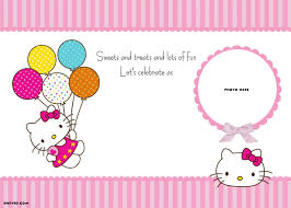 Birthday Party Create Birthday Invitation Card With Photo Free Free Printable Hello Kitty Birthday Party Invitations Drevio Hello Kitty Birthday Invitations Hello Kitty Invitations Hello Kitty Invitation Card